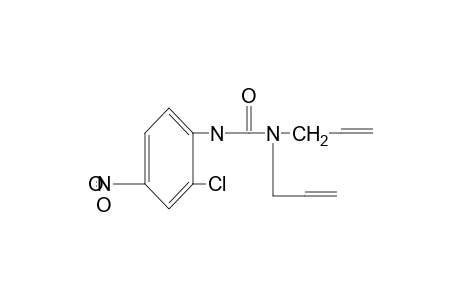 3-(2-chloro-4-nitrophenyl)-1,1-diallylurea