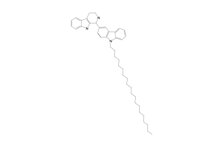 1-(9'-EICOSYL-3'-CARBAZOLYL)-1,2,3,4-TETRAHYDRO-BETA-CARBOLINE