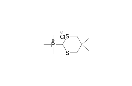 (5,5-Dimethyl-1,3-dithian-2-yl)trimethylphosphonium Chloride