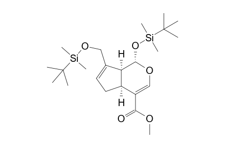 Methyl (1S,5S,9S)-1-(t-Butyldimethylsilyloxy)-8-[(t-butyldimethylsilyloxy)methyl]-2-oxabicyclo[4.3.0]nona-3,7-diene-4-carboxylate