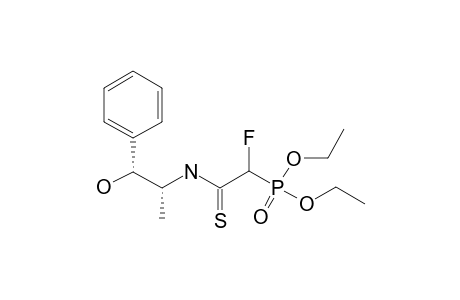 DIETHYL-1-FLUORO-2-[(2-HYDROXY-1-METHYL-2-PHENYLETHYL)-AMINO]-2-THIOXOETHYLPHOSPHONATE;DIASTEREOMER-1