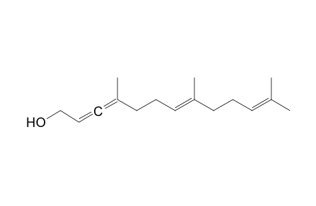 (7E)-4,8,12-Trimethyltrideca-2,3,7,11,-tetraene-1-ol