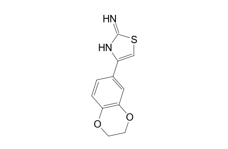 2-Thiazolamine, 4-(2,3-dihydro-1,4-benzodioxin-6-yl)-