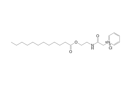 1-[(2-DODECANOYLOXYETHYLCARBAMOYL)-METHYL]-PYRIDINIUM-CHLORIDE