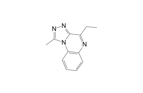 4-ethyl-1-methyl-s-triazolo[4,3-a]quinoxaline