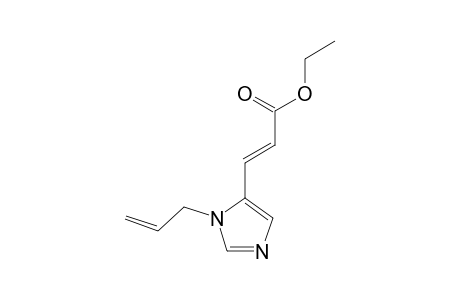 N-(TAU)-ALLYL-UROCANIC-ACID-ETHYLESTER