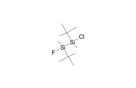 1,2-Di-tert-butyl-1-chloro-2-fluoro-1,2-dimethyldisilane