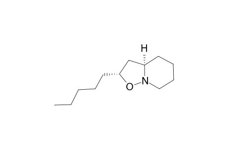 (+/-)-2S*-PENTYL-3AS*-3AH-HEXAHYDROPYRIDO-[1,2-B]-ISOXAZOLE,ISOMER-#1