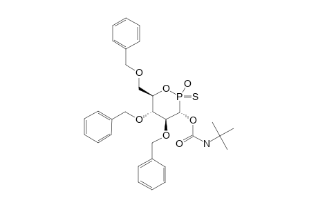 (2S,3S,4S,5S,6R)-4,5-BIS-(BENZYLOXY)-6-[(BENZYLOXY)-METHYL]-2-HYDROXY-2-SULFIDO-1,2-OXAPHOSPHINAN-3-YL-TERT.-BUTYLCARBAMATE