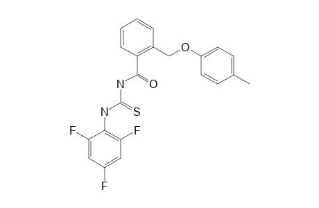 2-[(4-METHYLPHENOXY)-METHYL]-N-(2,4,6-TRIFLUOROPHENYLCARBAMOTHIOYL)-BENZAMIDE