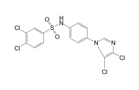 3,4-dichloro-4'-(4,5-dichloroimidazol-1-yl)benzenesulfonamide