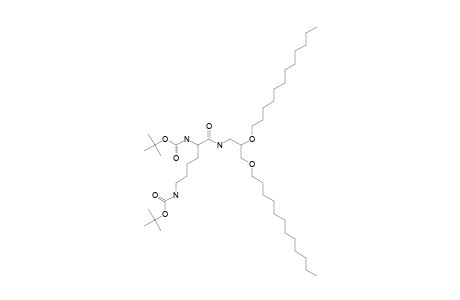 N-ALPHA,EPSILON-DI-TERT.-BUTYLOXYCARBONYL-L-LYSINE-(2,3-DILAURYLOXY)-PROPYLAMIDE