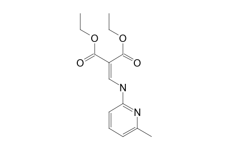 {[(6-methyl-2-pyridyl)amino]methylene}malonic acid, diethyl ester