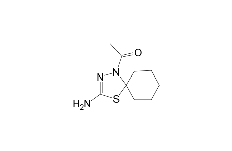 1-acetyl-3-amino-4-thia-1,2-diazaspiro[4.5]dec-2-ene