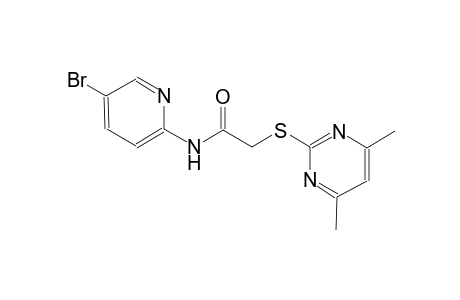 acetamide, N-(5-bromo-2-pyridinyl)-2-[(4,6-dimethyl-2-pyrimidinyl)thio]-