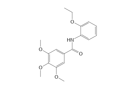 O-BENZOPHENETIDIDE, 3,4,5-TRI- METHOXY-,