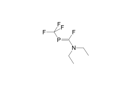 (Z)-P-TRIFLUOROMETHYL-C-FLUORO-C-DIETHYLAMINOPHOSPHAETHENE