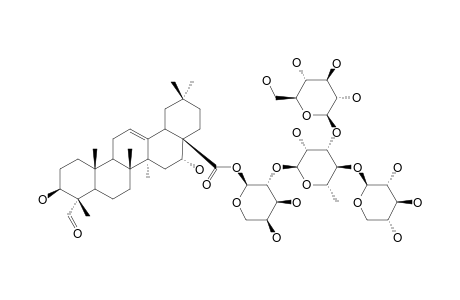 28-O-[GLUCOPYRANOSYL-(1->3)-[XYLOPYRANOSYL-(1->4)]-RHAMNOPYRANOSYL-(1->2)-ARABINOPYRANOSYL]-QUILLAIC-ACID-ESTER