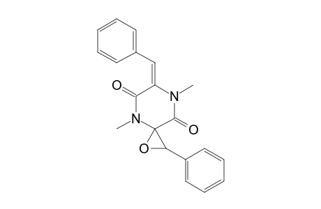 (+/-)-(Z)-4,7-DIMETHYL-2-PHENYL-6-(PHENYL-METHYLENE)-1-OXA-4,7-DIAZA-SPIRO-[2.5]-OCTANE-5,8-DIONE