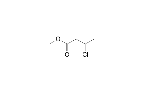 DL-3-chlorobutyric acid, methyl ester