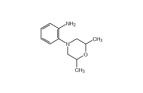 4-(o-aminophenyl)-2,6-dimethylmorpholine