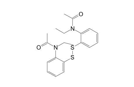 Acetamide, N,N'-(dithiodi-2,1-phenylene)bis[N-ethyl-