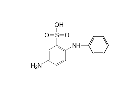 5-amino-2-anilinobenzensulfonic acid