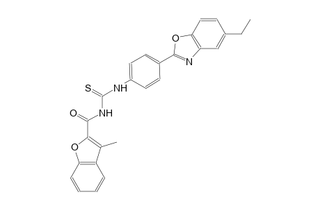 thiourea, N-[4-(5-ethyl-2-benzoxazolyl)phenyl]-N'-[(3-methyl-2-benzofuranyl)carbonyl]-