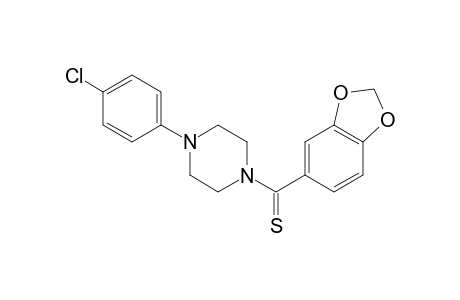 1-(p-chlorophenyl)-4-(thiopiperonylyl)piperazine