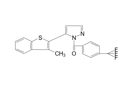 5-(3-METHYLBENZO[b]THIEN-2-YL)-1-(alpha,alpha,alpha-TRIFLUORO-p-TOLUOYL)PYRAZOLE