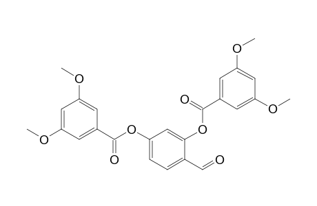 2,4-Bis(3',5'-dimethoxybenzoyloxy)benzaldehyde