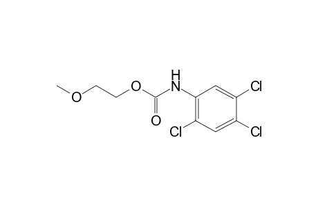 2-methoxyethanol, 2,4,5-trichlorocarbanilate