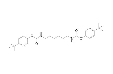 hexamethylenedicarbamic acid, bis(p-tert-butylphenyl) ester