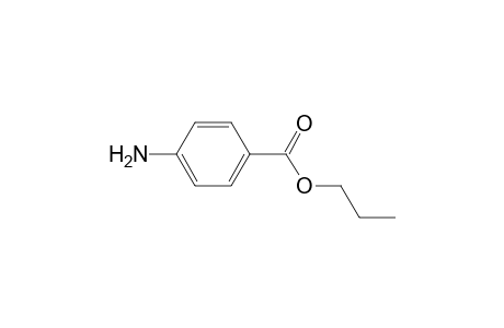 p-aminobenzoic acid, propyl ester