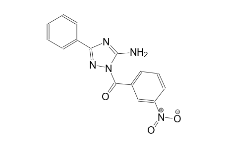 1-(3-nitrobenzoyl)-3-phenyl-1H-1,2,4-triazol-5-ylamine