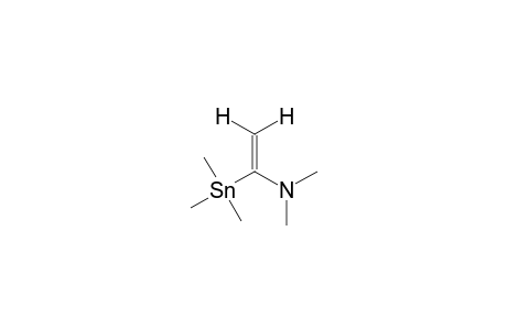 (ME3SN)(ME2N)C=CH2;1-(DIMETHYLAMINO)-1-(TRIMETHYLSTANNYL)-ETHEN