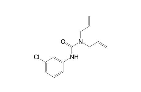 3-(m-chlorophenyl)-1,1-diallylurea