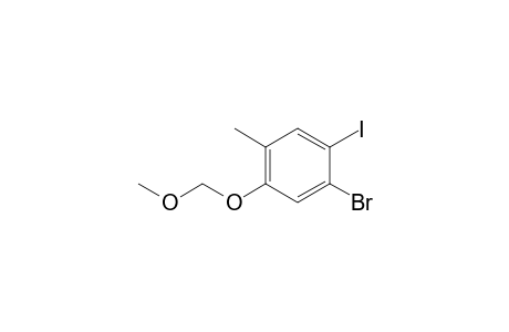 1-Bromo-2-iodo-5-(methoxymethoxy)-4-methylbenzene