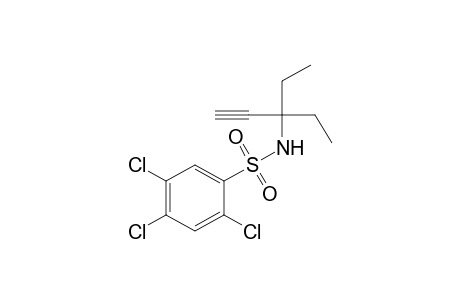 N-(1,1-diethyl-2-propynyl)-2,4,5-trichlorobenzenesulfonamide