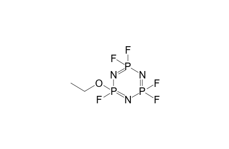 2-ethoxy-2,4,4,6,6-pentafluoro-1,3,5-triaza-2.lambda.5,4.lambda.5,6.lambda.5-triphosphacyclohexa-1,3,5-triene