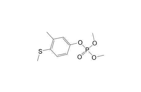 Phosphoric acid, dimethyl 3-methyl-4-(methylthio)phenyl ester