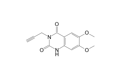 6,7-Dimethoxy-3-prop-2-ynyl-1H-quinazoline-2,4-dione