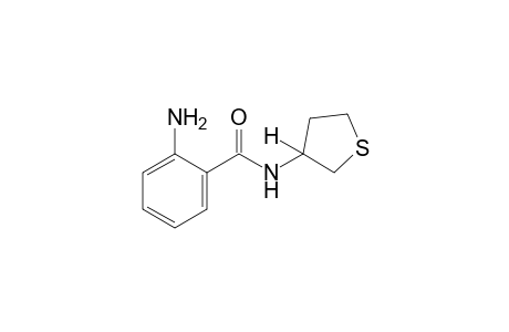 o-amino-N-(tetrahydro-3-thienyl)benzamide