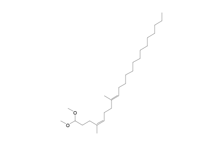 1,1-Dimethoxy-4,8-dimethyldocosa-4(Z),8(Z / E)-diene