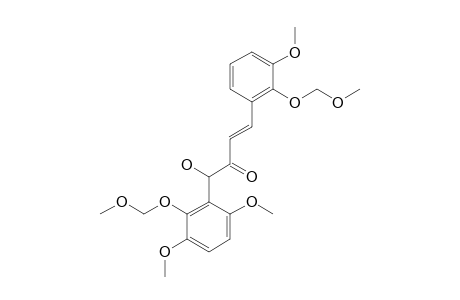 (E)-1-[3,6-DIMETHOXY-2-(METHOXYMETHOXY)-PHENYL]-1-HYDROXY-4-[3-METHOXY-2-(METHOXYMETHOXY)-PHENYL]-BUT-3-EN-2-ONE