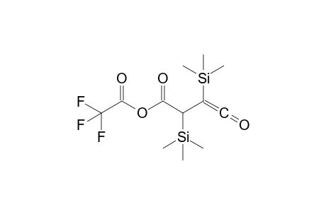 (2,2,2-trifluoroacetyl) 4-oxo-2,3-bis(trimethylsilyl)but-3-enoate