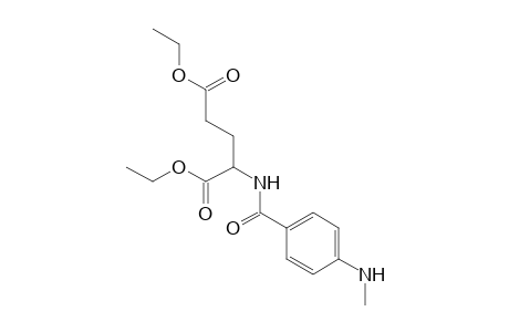 N-[p-(methylamino)benzoyl]-L-glutamic acid, diethyl ester