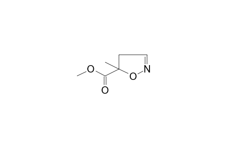 5-Isoxazolecarboxylic acid, 4,5-dihydro-5-methyl-, methyl ester, (R)-