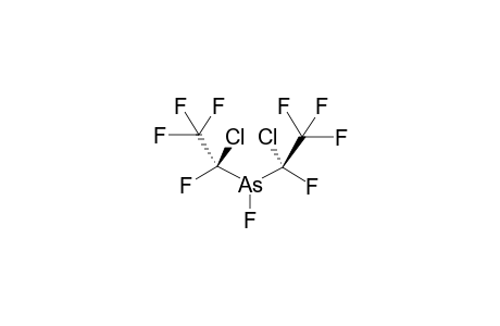 THREO-BIS(1-CHLOROTETRAFLUOROETHYL)FLUOROARSINE