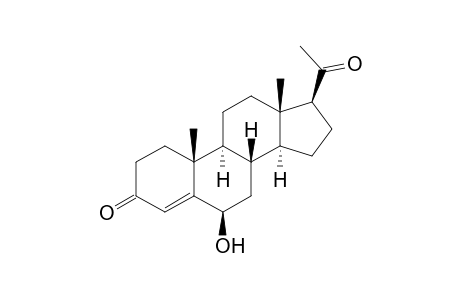 4-Pregnen-6β-ol-3, 20-dione